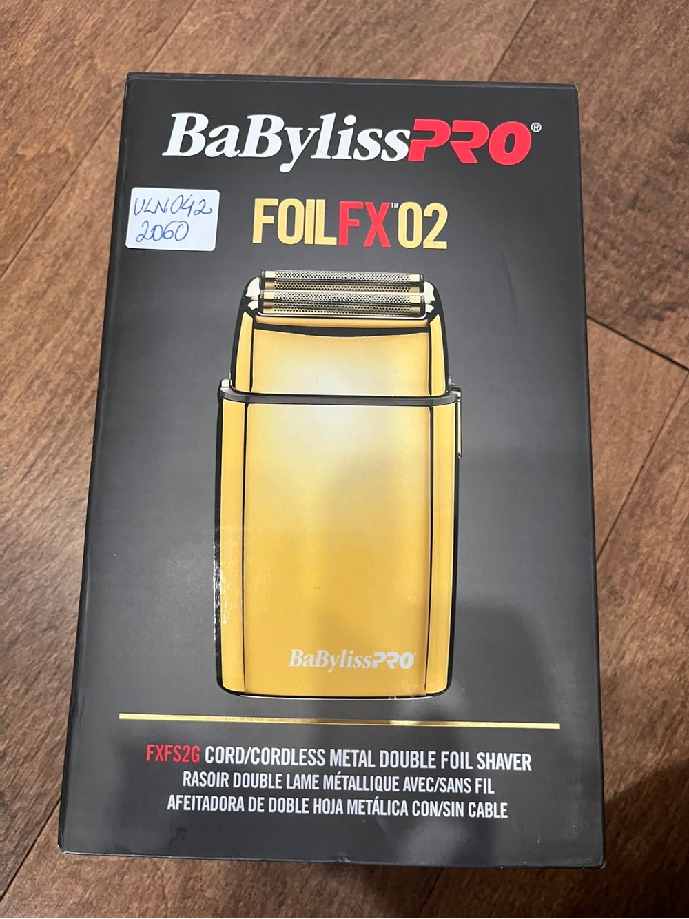 BaBylissPRO Foil FX02 electric shaver